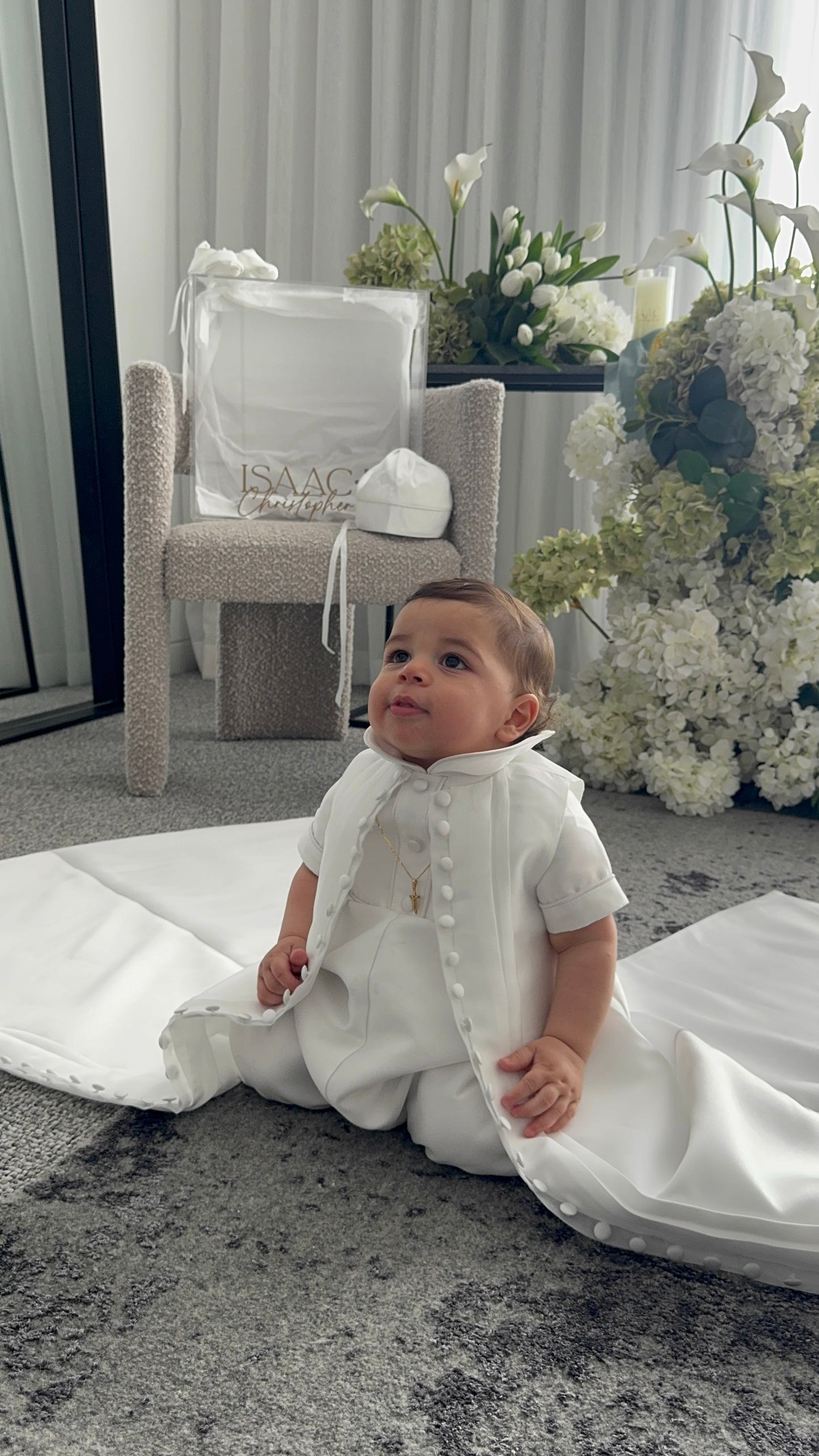 ISAAC Romper & Cape